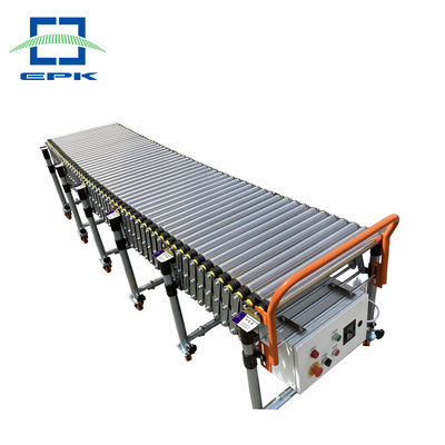 qualité  Motorized Heat Resistant Automatic Powered Stainless Steel Driven Flexible Roller Conveyors usine