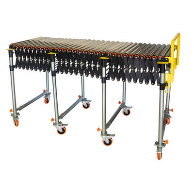qualité  Heat resistant /oil /fire gravity roller conveyor or expandable flexible conveyor roller for warehouse system usine