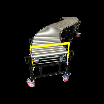 qualité  Load 50kg Fireproof Expandable Adjustable Height Flexible Gravity Roller Conveyor usine
