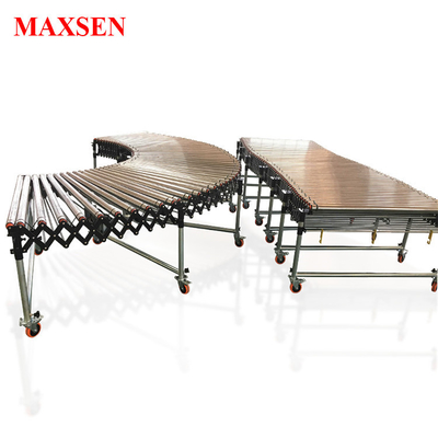 Maxsen a motorisé flexible actionné/le convoyeur rouleau expansible de gravité